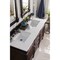 James Martin Vanities Brittany 60in Double Vanity, Burnished Mahogany w/ 3 CM Eternal Jasmine Pearl Quartz Top 650-V60D-BNM-3EJP - alternate 3